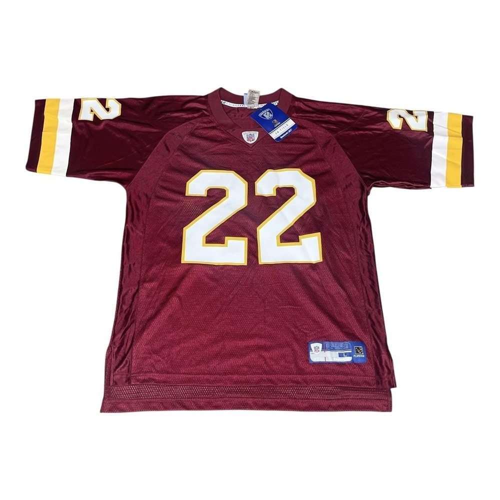 Reebok NFL Washington Redskins Carlos Rogers 22 Jersey Mens (L) Signed Autograph